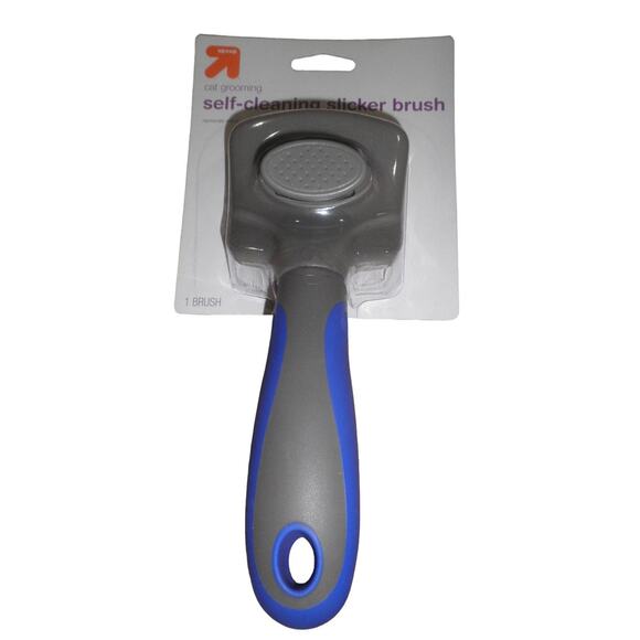 4 x  Up & Up Cat Grooming Slicker Brush, Self Cleaning Brush, For Cat Use Only - Picture 1 of 6